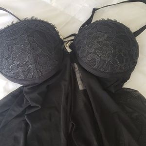 Baby Doll and Sheer Panties Size M
